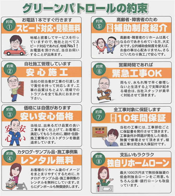 グリーンパトロールの約束