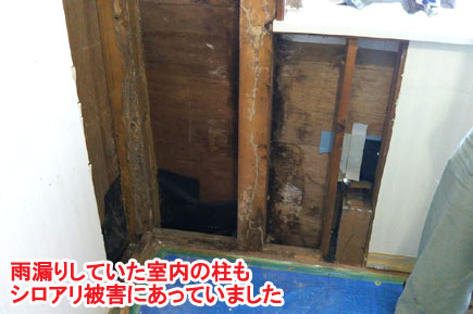 神奈川県寒川町K様邸 屋根修理 外壁塗装 シロアリ被害施工事例