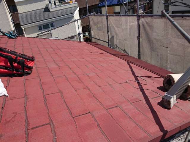 茅ヶ崎市 K様邸 屋根カバー工法・外壁塗装工事 施工前