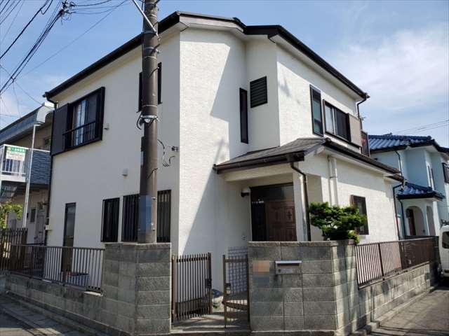 屋根カバー工法・外壁塗装工事 神奈川県茅ヶ崎市 I様 施工前