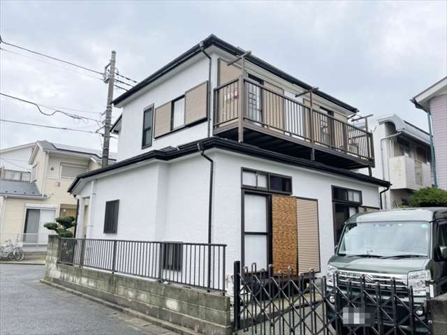 屋根カバー工法・外壁塗装工事 神奈川県茅ヶ崎市 I様 施工中