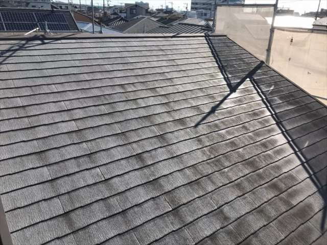 茅ヶ崎市 O様邸 屋根塗装工事 施工前