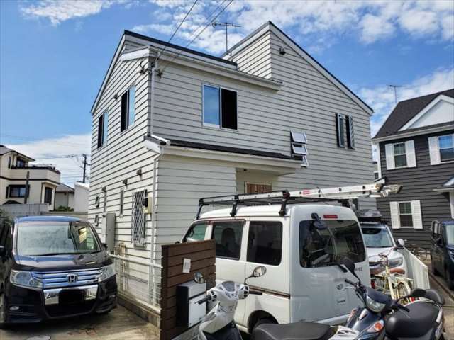 茅ヶ崎市 O様邸 外壁塗装 施工前