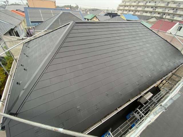 茅ヶ崎市 K様邸 屋根塗装工事 施工前