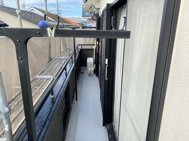 茅ヶ崎市 K様邸 バルコニー防水工事 施工後