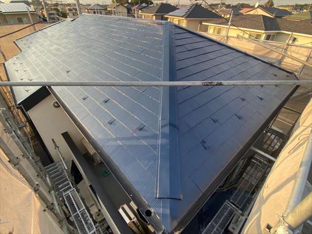 茅ヶ崎市 T様邸 屋根塗装工事 施工後