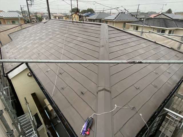 茅ヶ崎市 T様邸 屋根塗装工事 施工前