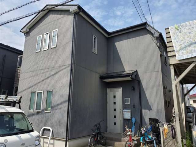 茅ヶ崎市 M様邸 外壁塗装 施工前