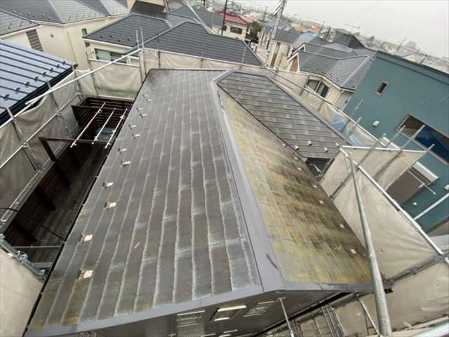 茅ヶ崎市 M様邸 屋根塗装工事 施工前