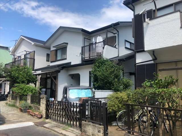茅ヶ崎市 H様邸 外壁塗装 施工前
