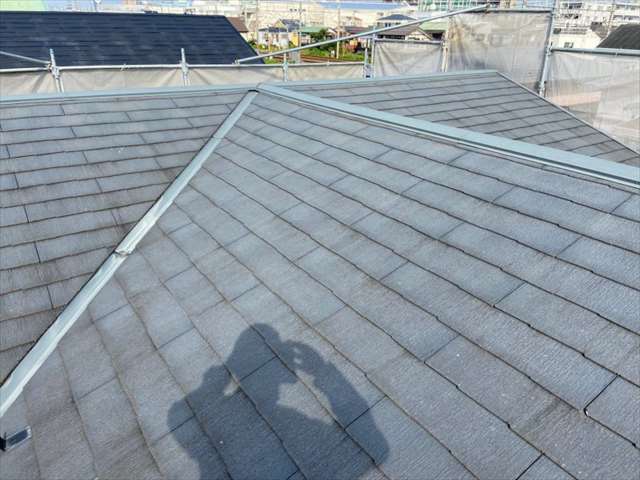 茅ヶ崎市 H様邸 屋根塗装工事 施工前
