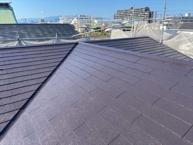 茅ヶ崎市 H様邸 屋根塗装工事 施工後