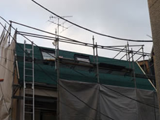 雨漏り修理、屋根修理工事 修理 保険