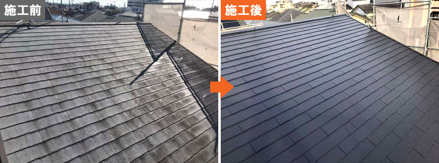 Ｏ様邸 外壁塗装･屋根塗装･コーキング打設工事 施工事例