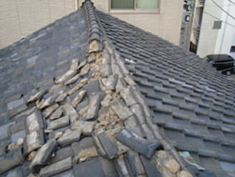 雨漏り修理、屋根修理工事 修理 保険