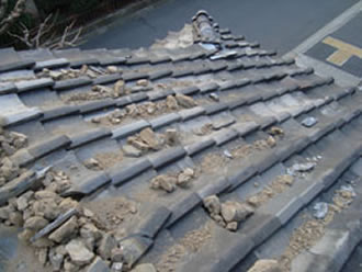 雨漏り修理、屋根修理工事 修理 保険