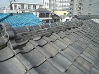 雨漏り修理、屋根修理工事 修理 保険