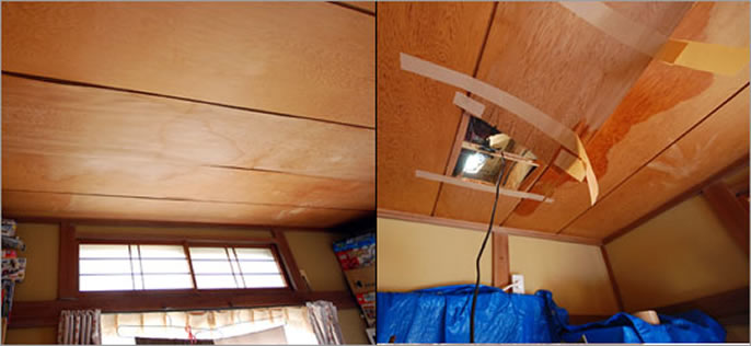 Ｍ様邸 雨漏り修理、屋根修理、軒先修理 修理 保険