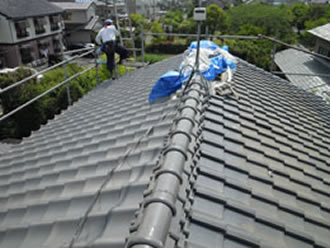 雨漏り修理、屋根修理工事 修理 保険