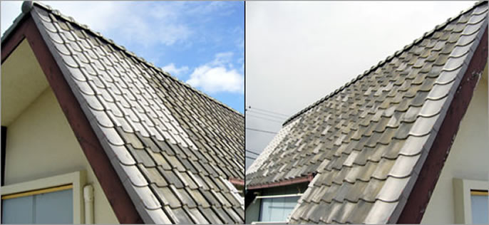 Ｎ様邸 雨漏り修理、屋根修理、棟瓦修理工事 修理 保険