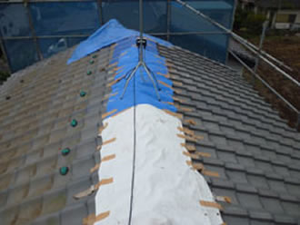 雨漏り修理、屋根修理工事 修理 保険