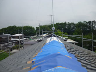 雨漏り修理、屋根修理工事 修理 保険