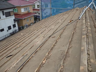 雨漏り修理、屋根修理工事 修理 保険