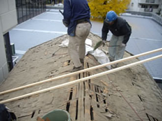 雨漏り修理、屋根修理工事 修理 保険