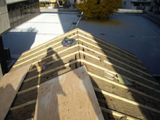 雨漏り修理、屋根修理工事 修理 保険