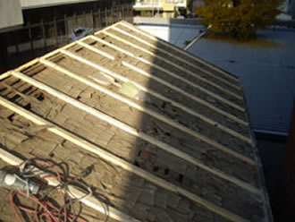 雨漏り修理、屋根修理工事 修理 保険