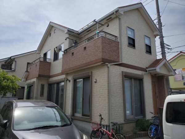 S様邸 コーキング・外壁・屋根・バルコニー防水工事-施工事例