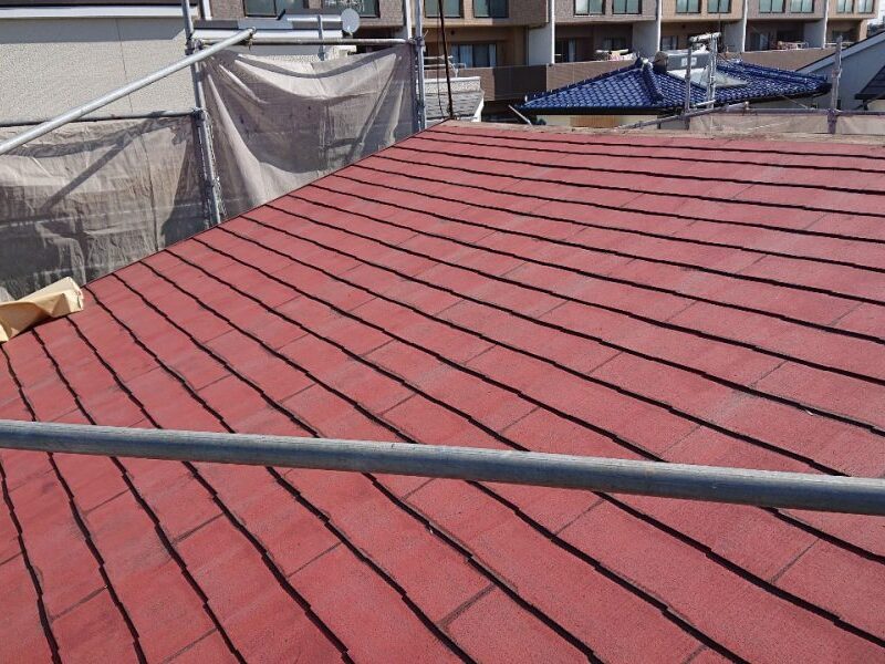 屋根カバー工法-施工前
