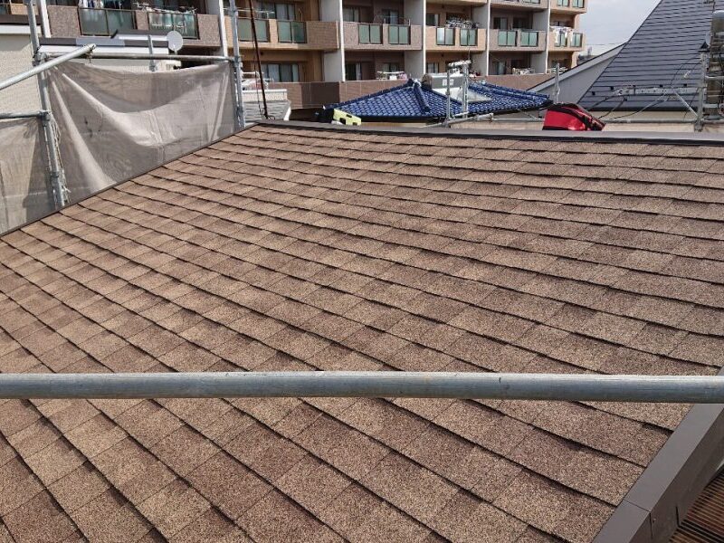屋根カバー工法-施工事例