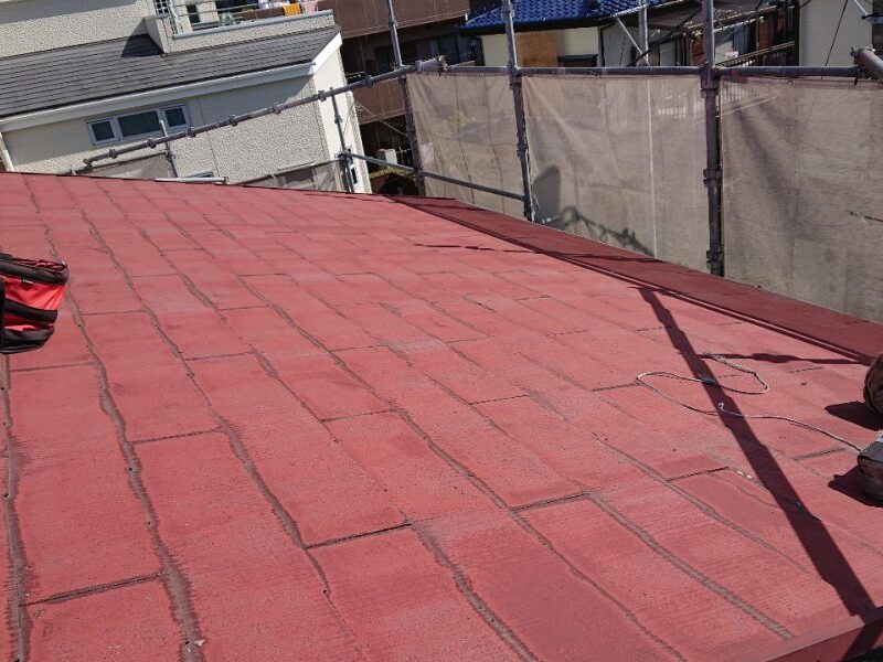 屋根カバー工法-施工前