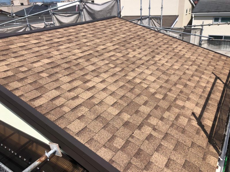 屋根カバー工法-施工事例