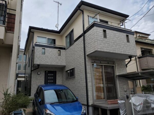 外壁・屋根・付帯部塗装・バルコニー防水工事-施工事例