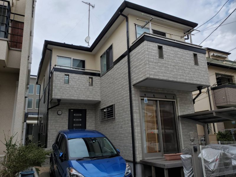 外壁・屋根・付帯部塗装・バルコニー防水工事-施工事例