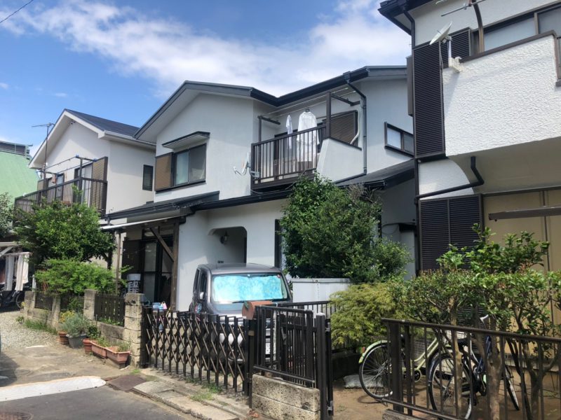 H様邸 外壁・屋根塗装工事-施工事例・神戸の方にもおすすめ