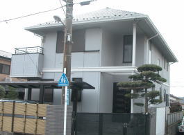 施工事例　H様邸　外壁塗装工事　施工前～外壁修理工事、外壁塗装工事、雨漏り修理、保険