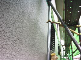 施工事例　H様邸　外壁塗装工事　施工後外壁～外壁修理工事、外壁塗装工事、雨漏り修理、保険