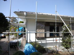  S様邸　外壁修理工事,外壁塗装工事施工事例