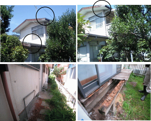 施工事例　屋根葺き替え及び外壁塗装工事～外壁修理工事、外壁塗装工事、雨漏り修理、保険