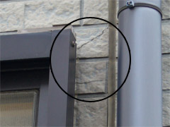 Ｙ様邸 外壁サイディング目地ひび割れ,コーキング工事施工事例