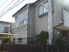  Y様邸 サイディング ひび割れ コーキング 施工前～外壁修理工事、外壁塗装工事、雨漏り修理、保険