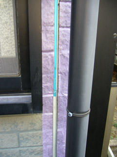  Y様邸 サイディング 目地 コーキング 施工中～外壁修理工事、外壁塗装工事、雨漏り修理、保険