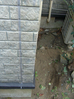 Y様邸 サイディング ひび割れ コーキング 施工前