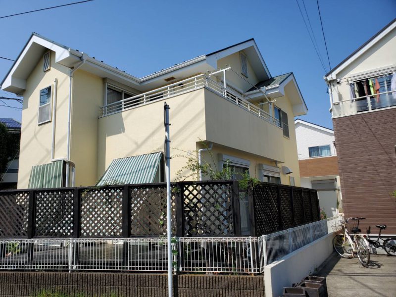 M様邸 外壁・屋根・付帯部塗装・バルコニー防水工事-施工事例・神戸の方にもおすすめ