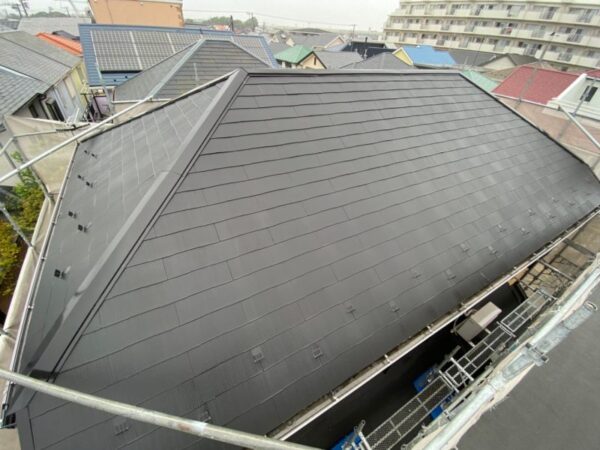 k様邸 外壁・屋根・付帯部塗装・バルコニー防水工事-施工事例・神戸の方にもおすすめ