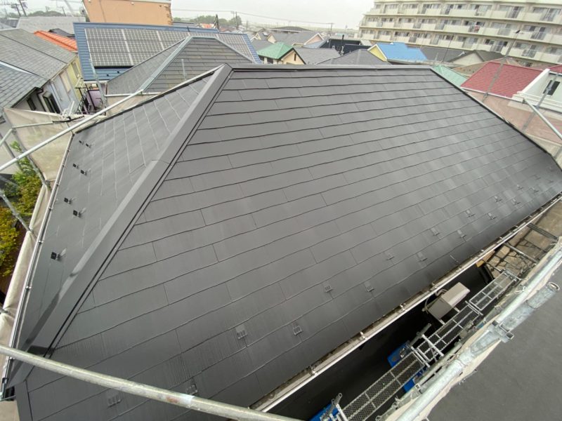 k様邸 外壁・屋根・付帯部塗装・バルコニー防水工事-施工事例・神戸の方にもおすすめ