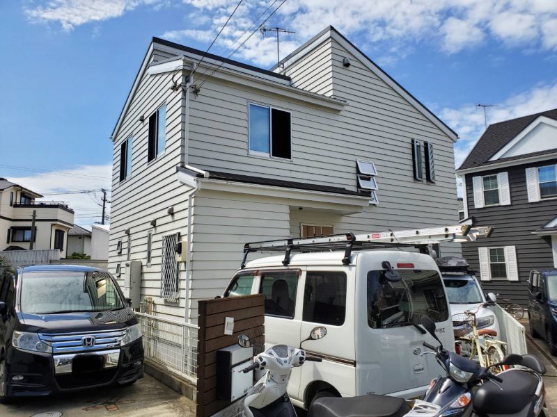 O様邸 外壁・屋根塗装・コーキング工事-施工事例・神戸の方にもおすすめ